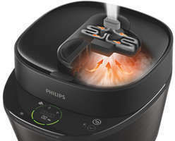 Philips Πολυμάγειρας 1000W με Χωρητικότητα 5lt Μαύρος