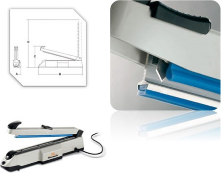 Sirman Sirman Thermoverpackung 510W mit Maximaler Schweißlänge 300mm R300
