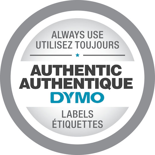 Dymo 13187 260 Autocolante Autoadezive pe Rolă pentru Imprimantă de Etichete 89x36mm 24buc