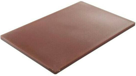GTSA HDPE Brown Cutting Board 40x30x1.3cm