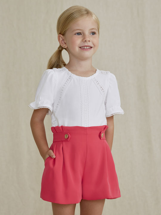 Kids' Shorts/Bermudas Fabric Fuchsia