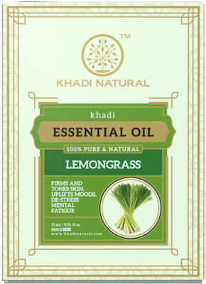 Khadi Natural Organic Essential Oil Lime with Dropper 15ml