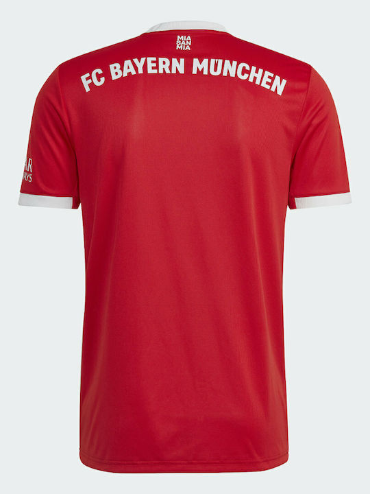 Tricou De Fotbal Pentru Bărbați Echipament Sportiv FC Bayern 22/23 Home