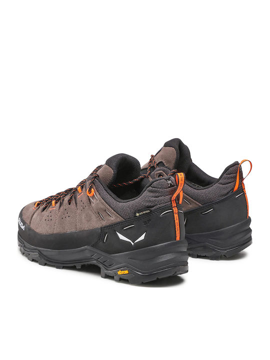 Salewa Alp Trainer 2 GTX Men's Hiking Shoes Waterproof with Gore-Tex Membrane Brown