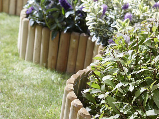 Showood Wooden Garden Hedge in Beige Colour 40cm x 2m