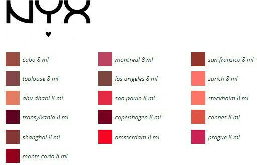 NYX Professional Makeup Soft Matte Lip Cream Long Lasting Liquid Lipstick Matte 10 Monte Carlo 8ml