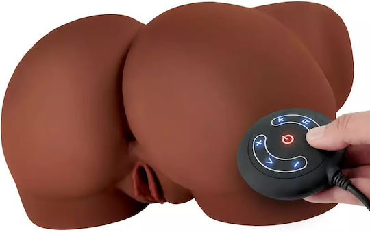 Pipedream PDX Elite Milk Me Silly Mega Мастурбатор Задник / Вагина с вибрация D-236576 Brown 1бр