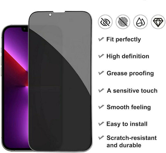 Privacy Full Face Tempered Glass (iPhone 11 Pro)