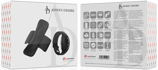Anne's Desire Panty Pleasure Wirless Technology Watch Me Vibrator for Couples with Remote Control 9.6cm Black