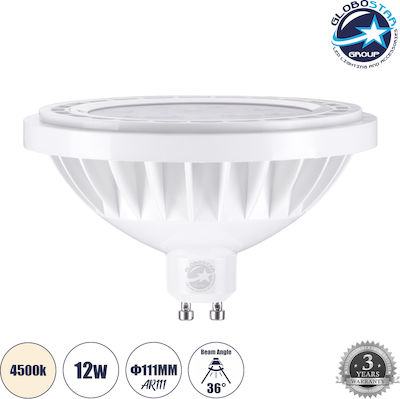 GloboStar Becuri LED pentru Soclu GU10 și Formă AR111 Alb natural 1356lm 1buc