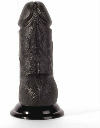 X-Men X-Men Gregs Cock Realistic Dildo with Balls and Suction Cup Black 16cm