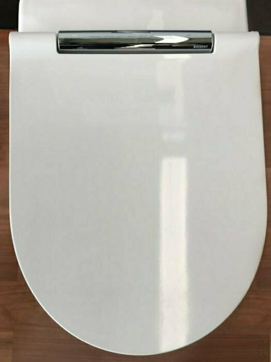Geberit One Λεκάνη Κρεμαστή Rimless με Κάλυμμα Soft Close Λευκή