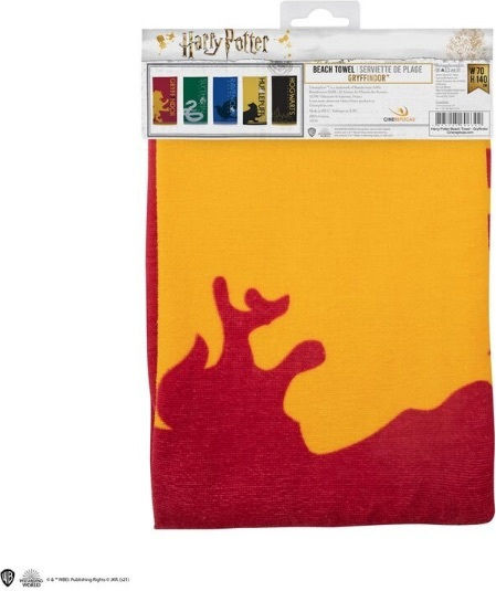 Cinereplicas Gryffindor Kids Beach Towel Red Harry Potter 140x70cm