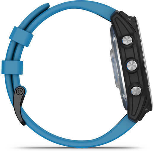 Garmin Quatix 7 Stainless Steel 47mm Αδιάβροχο Smartwatch με Παλμογράφο (Marine)