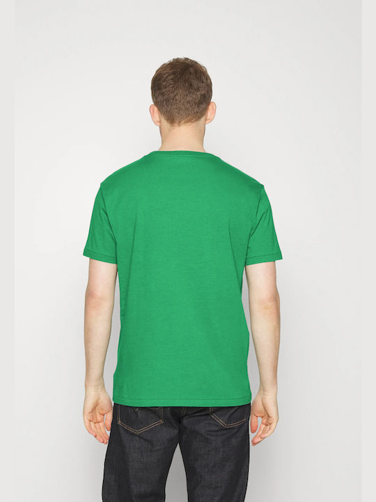 Ralph Lauren T-shirt Bărbătesc cu Mânecă Scurtă Verde