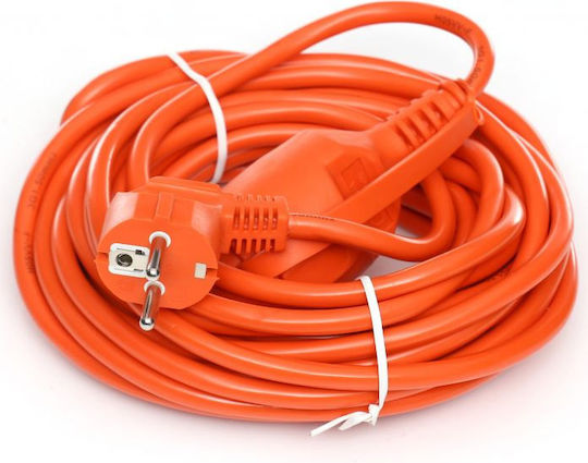 Kraft & Dele Cablu de prelungire cu role cu lungimea de 20m Diametru 3 x 1mm² Portocaliu