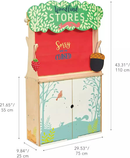 Tender Leaf Toys Детски магазин Куклен театър & Магазин от дърво