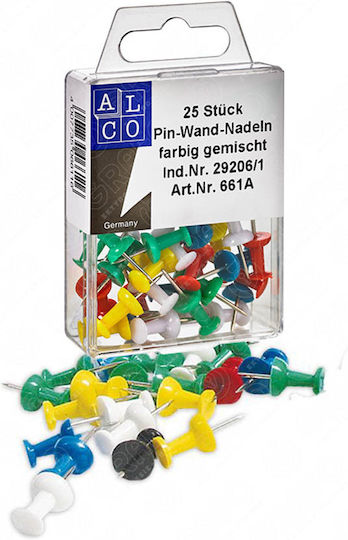 Alco Set of 25 Pushpins 186110