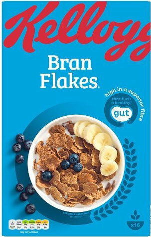 Kellogg's Bran All Bran Flakes 375gr