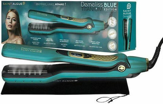 Demeliss Titanium 3978 Hair Straightener with Steam and Ceramic Plates 250W