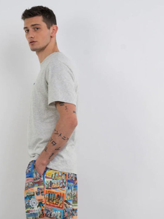 Men's Swimwear Shorts Multicolour with Patterns