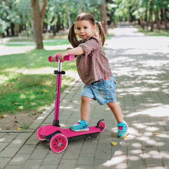 Shoko Kids Scooter Twist & Roll Go Fit 3-Wheel for 3+ Years Pink