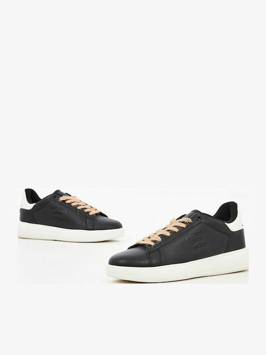 Biomilan Γυναικεία Flatforms Sneakers Μαύρα