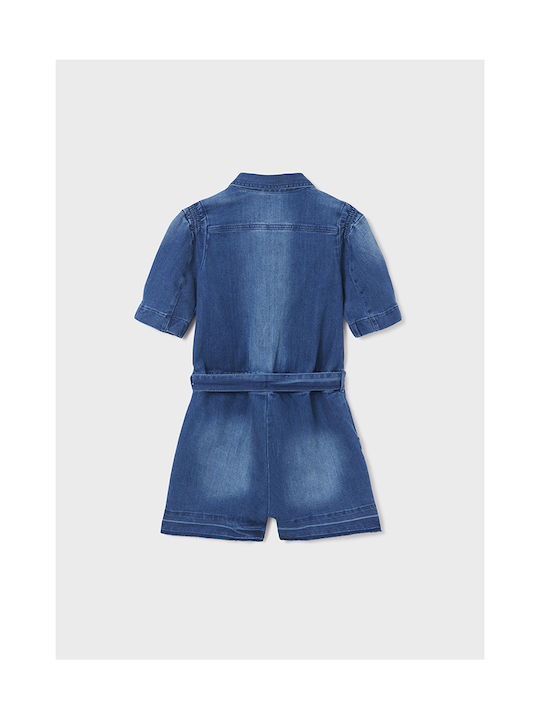 Mayoral Kids Shorts/Bermuda Playsuit Denim Blue