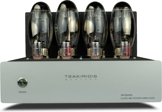 Tsakiridis Devices Artemis Ultra Λαμπάτος Τελικός Ενισχυτής Hi-Fi Mono 70W/8Ω Ασημί