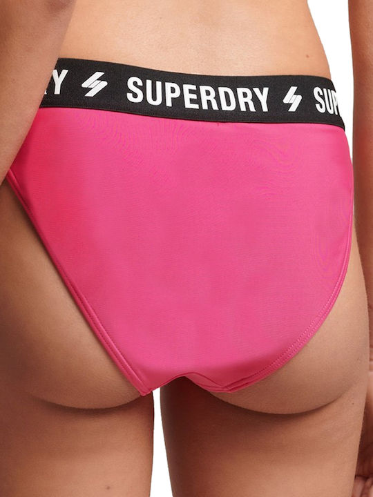 Superdry Bikini Slip Ροζ