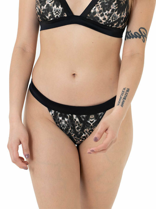 Bikini Brasilien Schwarz
