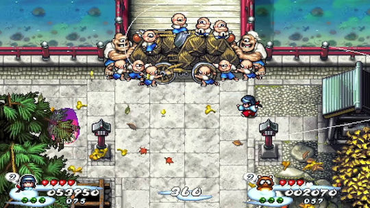 Pocky & Rocky Reshrined Switch Game