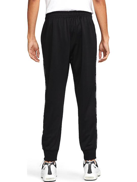 Sportswear Sweatpants Glossy with Elastic Black