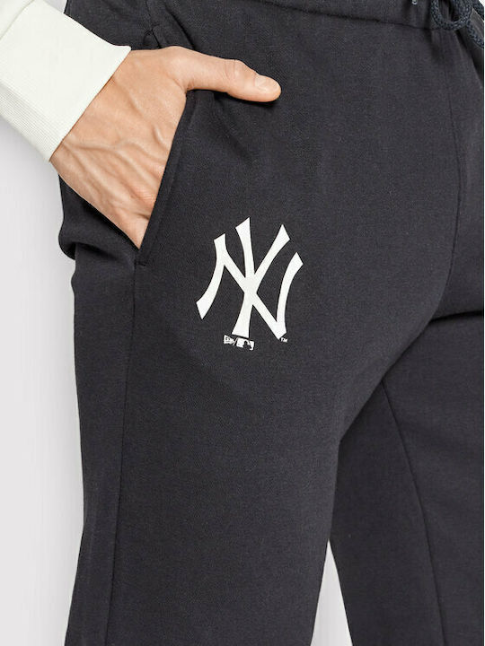 New York Yankees Mlb Παντελόνι Φόρμας με Λάστιχο Navy Μπλε