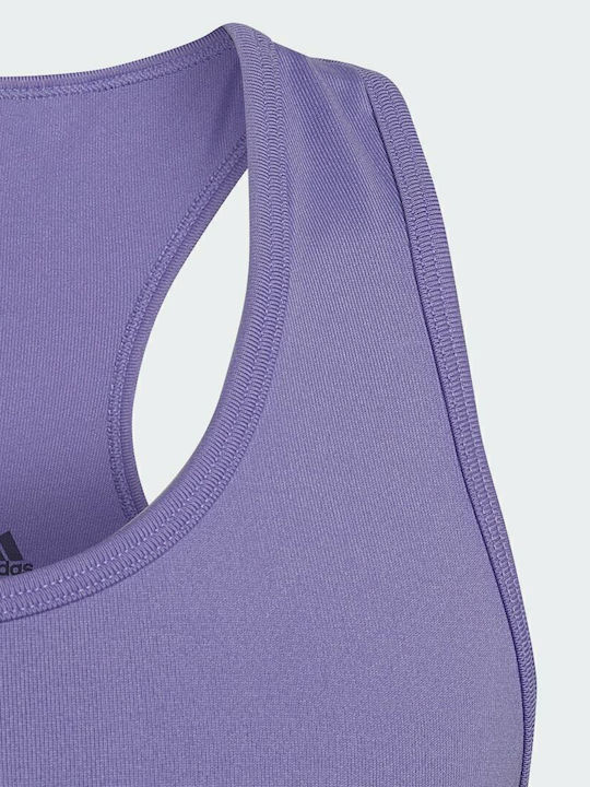 adidas Παιδικό Μπουστάκι Αμάνικο Μωβ