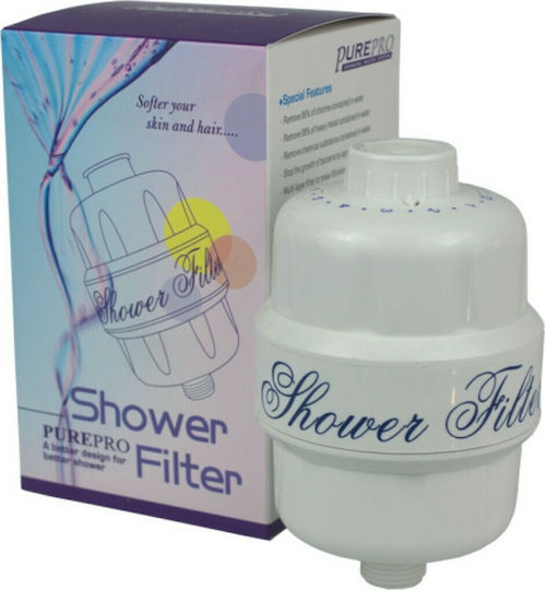 Pure Pro Water Filter Replacement for Shower made of Activated Carbon PRO 6000