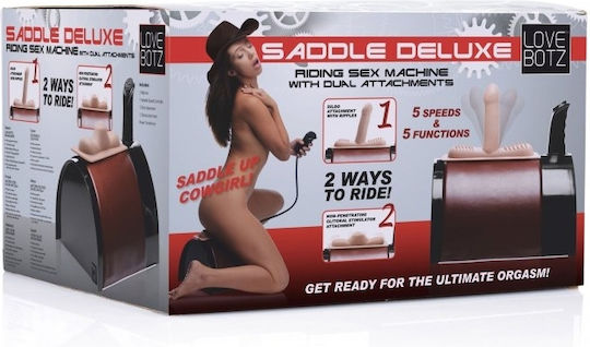 XR Lovebotz Saddle Deluxe Riding Sex Machine Μηχανή Σεξ Black