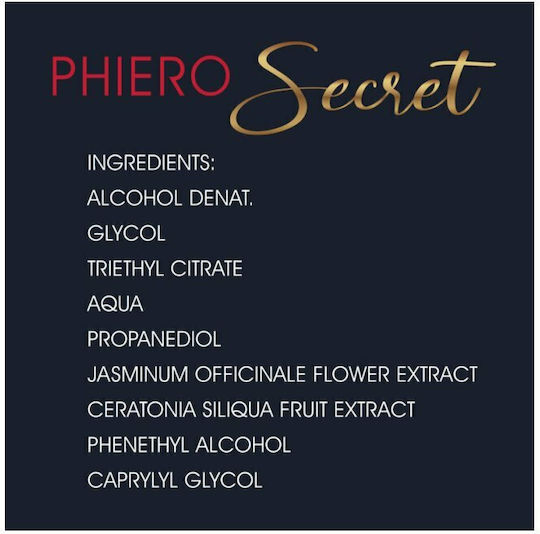 500Cosmetics Phiero Secret Perfume with Pheromones in Spray 15ml