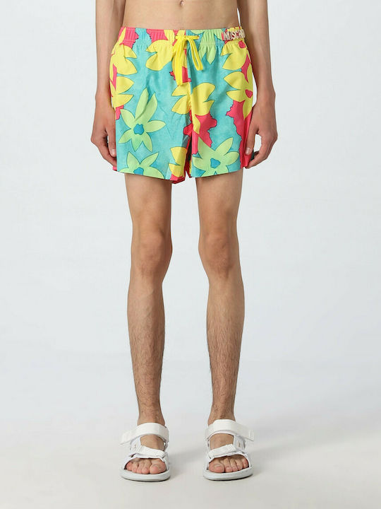 Costum de baie pentru bărbați Pantaloni scurți Multicolor Floral