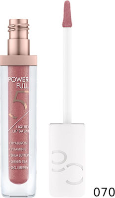 Catrice Cosmetics Power Full 5 Liquid Грижа за устни Балсам 070 Светещо грозде 4.5мл