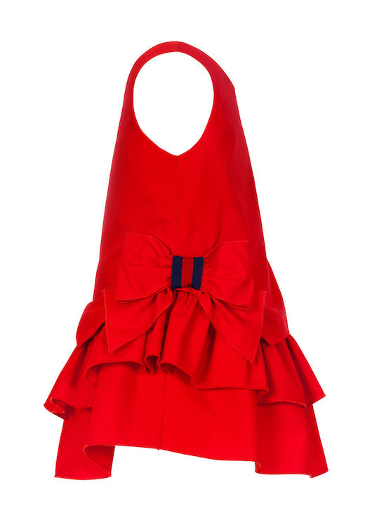 Balloon Chic Kids Dress Sleeveless Red