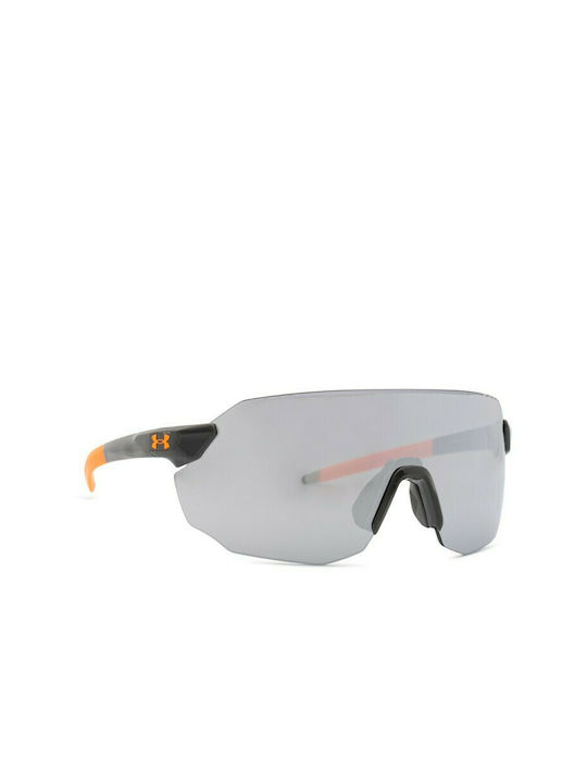 Under Armour Sunglasses with Gray Plastic Frame and Gray Lens UA Halftime KB7/QI