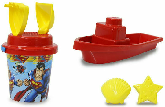 Jamara Superman Set Dispozitiv De Asigurare De Plajă Cu Accesorii 7 Bucăți