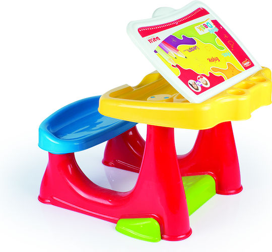 Smart Study Desk Tablă pentru copii pentru desenat din plastic Multicolor 7066 Dolu