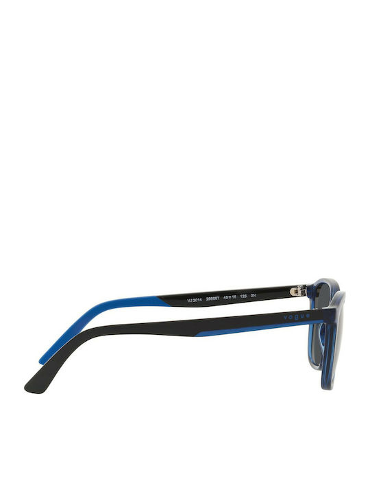 Vogue Quadratische Kinder-Sonnenbrillen Blau
