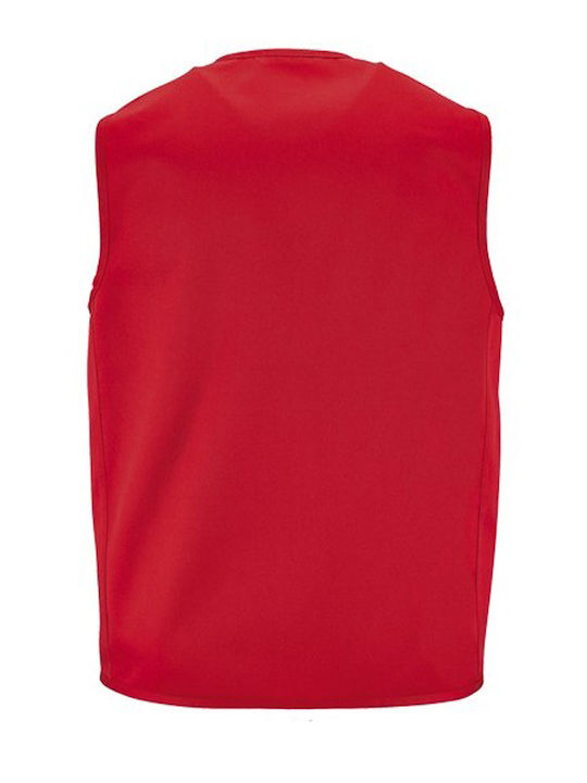 Sol's Wallace Bărbați Vestă de siguranță Roșu Sol's Wallace Bărbați Vestă de siguranță Roșu
