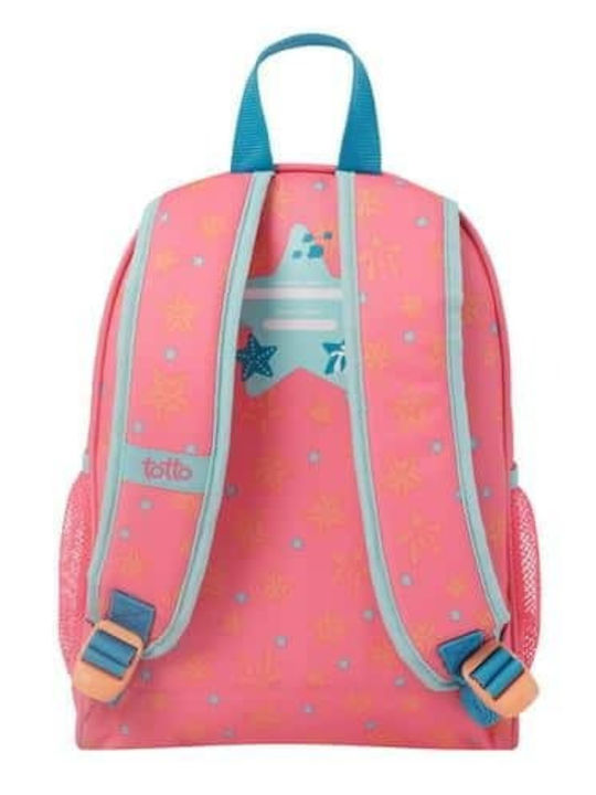 Totto Morral Jelly Belly School Bag Backpack Kindergarten Multicolour with Water Bottle Holder