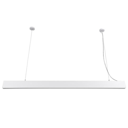 GloboStar Felix LED Γραμμικό Φωτιστικό Οροφής 54W Θερμό Λευκό IP20 με Ρυθμιζόμενη Ένταση Μ120xΒ3.5xΥ7εκ.