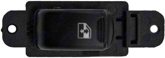 NTY Διακόπτης Παραθύρων Αυτοκινήτου για Hyundai Santa Fe 2002-2006 Μαύρο