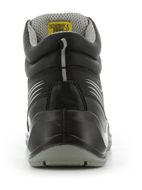 Safety Jogger Composite Toe Cap Flow Wasserdicht Stiefel Sicherheit Schwarz S3 mit Zertifizierung P, ESD ,SRC
